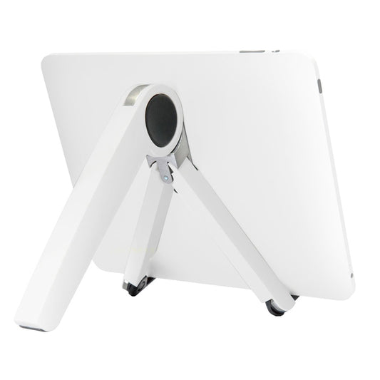 Tablet PC Laptop Desktop Bracket Cooling Triangle Bracket(White) - Laptop Stand by buy2fix | Online Shopping UK | buy2fix