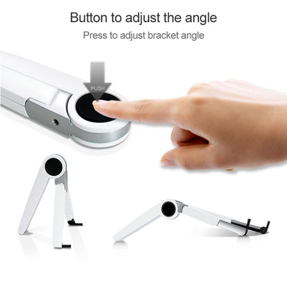 Tablet PC Laptop Desktop Bracket Cooling Triangle Bracket(White) - Laptop Stand by buy2fix | Online Shopping UK | buy2fix