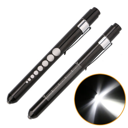 5 PCS Mini Pocket Penlight Torch Light LED Flashlight Mouth Ear Care Inspection Lamp(Silver) - LED Flashlight by buy2fix | Online Shopping UK | buy2fix