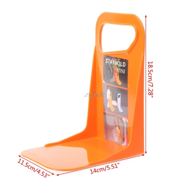 Car Trunk Compartment Fixed Partition Anti-dump Plastic Baffle Bracket(Orange) by buy2fix