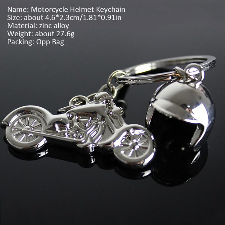 Classic 3D Simulation Model Of Motorcycle Motorcycle Helmet Charms Creation Alloy Key Chain Key Holder Car Key by buy2fix