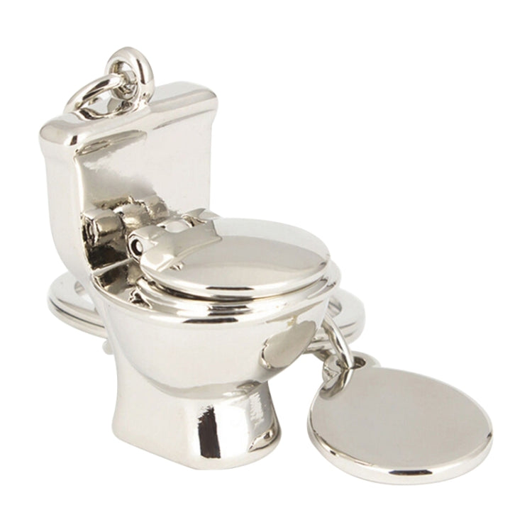 Classic 3D Keychain Mini Toilet Key Ring Chain Bathroom Cute Creative Gift trinket Car Styling Decoration by buy2fix