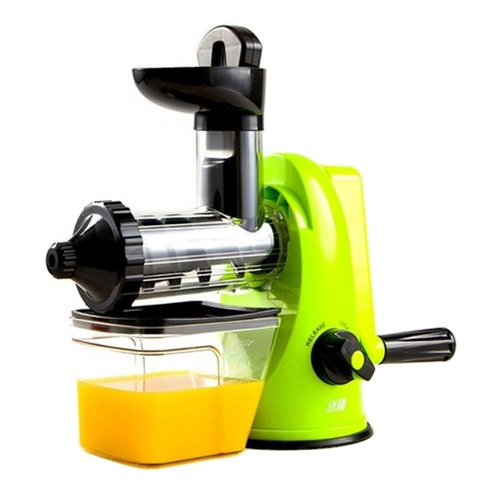 Multifunction Home Manual Juicer Apple Orange Wheatgrass Portable DIY Juicer(Green) - Electric juicers by buy2fix | Online Shopping UK | buy2fix