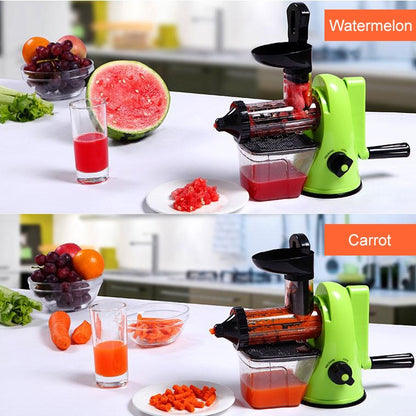Multifunction Home Manual Juicer Apple Orange Wheatgrass Portable DIY Juicer(Green) - Electric juicers by buy2fix | Online Shopping UK | buy2fix