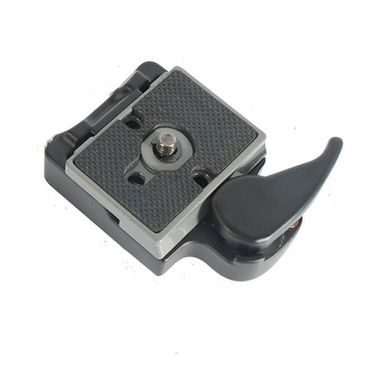 BEXIN Tripod Head Quick Release Plate Holder For Manfrotto 200PL-14(Black) - Quick Release Plate by BEXIN | Online Shopping UK | buy2fix