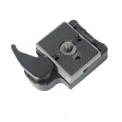 BEXIN Tripod Head Quick Release Plate Holder For Manfrotto 200PL-14(Black) - Quick Release Plate by BEXIN | Online Shopping UK | buy2fix