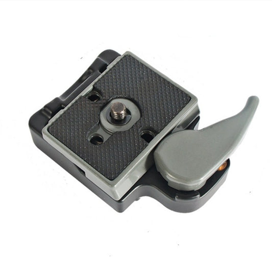 BEXIN Tripod Head Quick Release Plate Holder For Manfrotto 200PL-14(Grey) - Quick Release Plate by BEXIN | Online Shopping UK | buy2fix