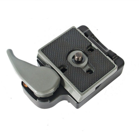 BEXIN Tripod Head Quick Release Plate Holder For Manfrotto 200PL-14(Grey) - Quick Release Plate by BEXIN | Online Shopping UK | buy2fix