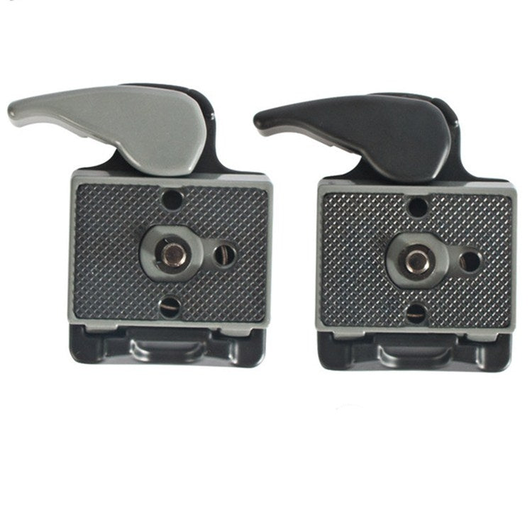 BEXIN Tripod Head Quick Release Plate Holder For Manfrotto 200PL-14(Grey) - Quick Release Plate by BEXIN | Online Shopping UK | buy2fix
