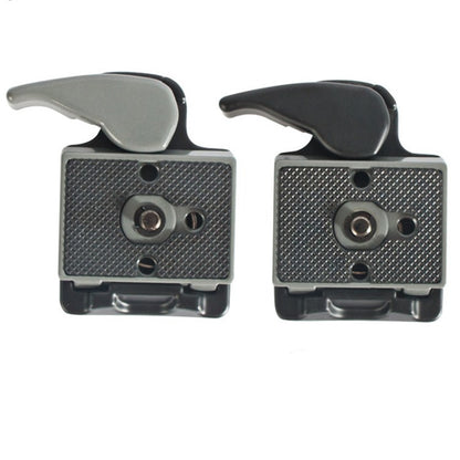 BEXIN Tripod Head Quick Release Plate Holder For Manfrotto 200PL-14(Grey) - Quick Release Plate by BEXIN | Online Shopping UK | buy2fix