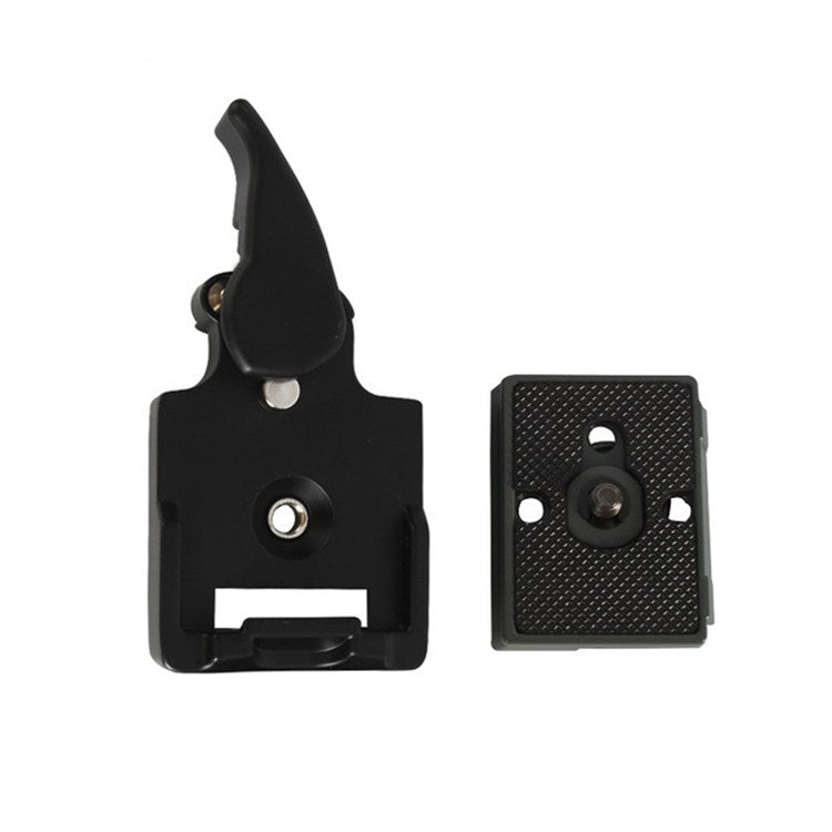BEXIN Tripod Head Quick Release Plate Holder For Manfrotto 200PL-14(Grey) - Quick Release Plate by BEXIN | Online Shopping UK | buy2fix