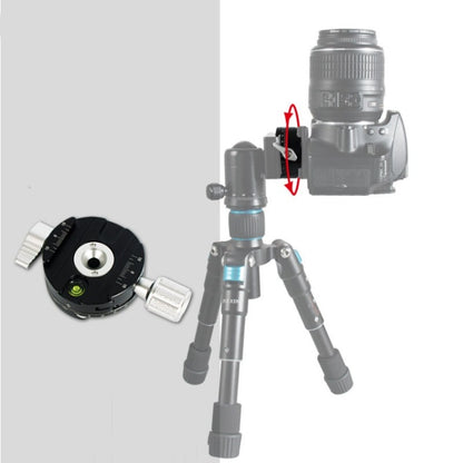 BEXIN QJ07 360 Degree Rotation Panoramic Clip Holder Pan/tilt Tripod Quick Release Plate - Quick Release Plate by BEXIN | Online Shopping UK | buy2fix