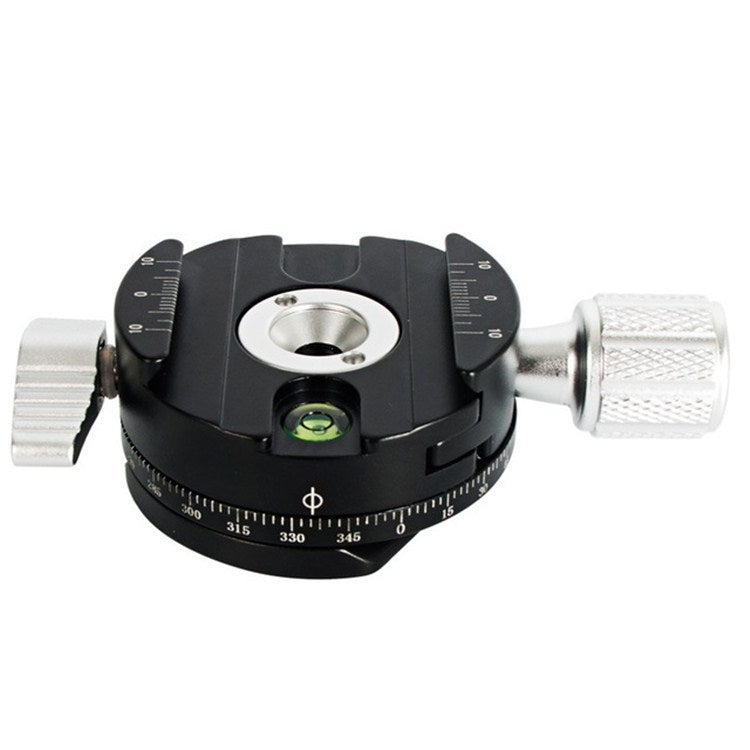 BEXIN QJ07 360 Degree Rotation Panoramic Clip Holder Pan/tilt Tripod Quick Release Plate - Quick Release Plate by BEXIN | Online Shopping UK | buy2fix