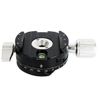 BEXIN QJ07 360 Degree Rotation Panoramic Clip Holder Pan/tilt Tripod Quick Release Plate - Quick Release Plate by BEXIN | Online Shopping UK | buy2fix