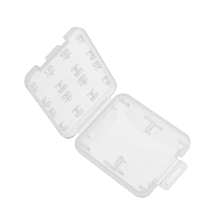 10 PCS Mini Transparent Multifunctional Storage Card Box - Card Case by buy2fix | Online Shopping UK | buy2fix