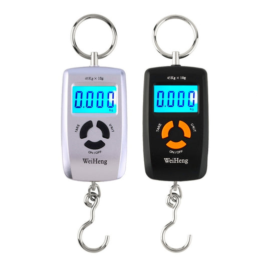 45kg x 10g High Precision LCD Portable Digital Backlight Electronic Portable Scale Random Color Delivery by buy2fix