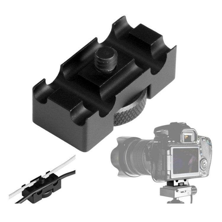 BEXIN Camera Quick Release Plate Data Cable Fixer Holder for Canon EOS 5D Mark IV - Other Accessories by BEXIN | Online Shopping UK | buy2fix