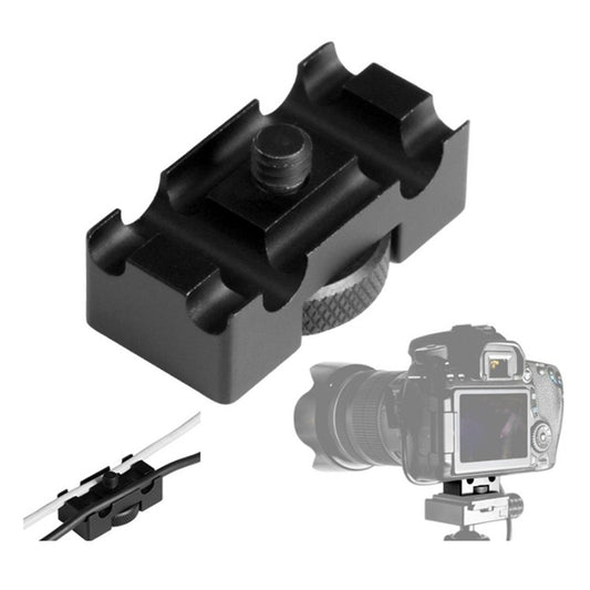 BEXIN Camera Quick Release Plate Data Cable Fixer Holder for Canon EOS 5D Mark IV - Other Accessories by BEXIN | Online Shopping UK | buy2fix