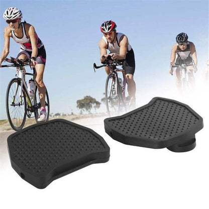 1 Pair Richy Road Bike Lock Pedal To Flat Pedal Converter Is Suitable For SPD / LOOK Road Pedal Lock, Style:SPD(Black) - Pedals by buy2fix | Online Shopping UK | buy2fix