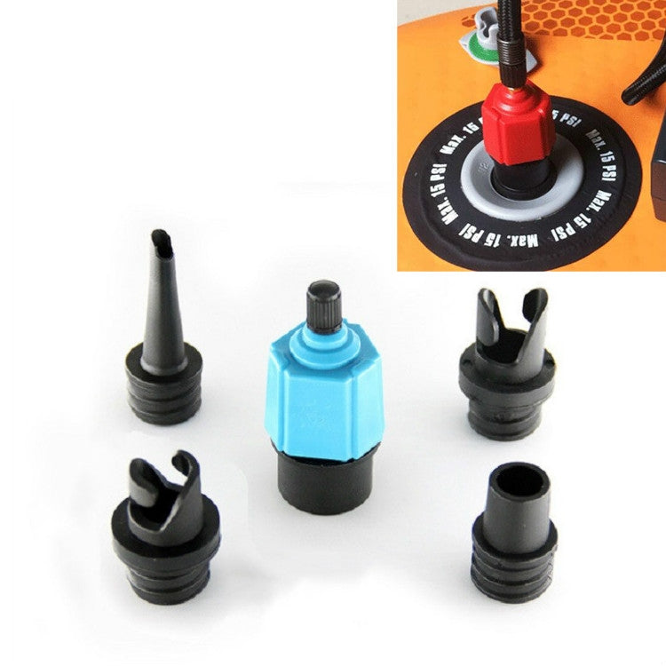 Surfing Paddle Board Rubber Boat Inflatable Bed Air Valve Adapter Car Air Pump Adapter(Blue) - Inflatable Pump by buy2fix | Online Shopping UK | buy2fix