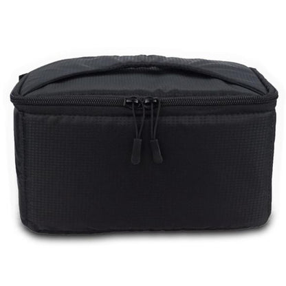 Water-resistant DSLR Padded insert Case Waterproof Zipper Removable Partition Camera Bags(Black) - Soft Bag by buy2fix | Online Shopping UK | buy2fix