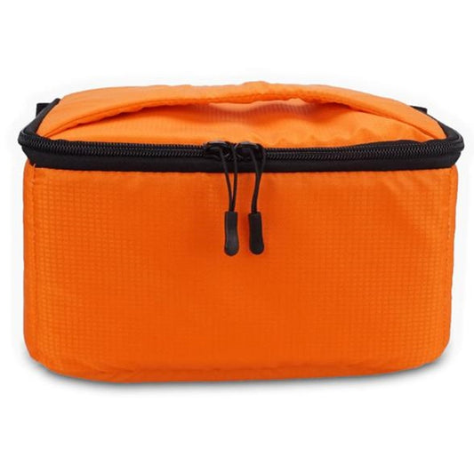 Water-resistant DSLR Padded insert Case Waterproof Zipper Removable Partition Camera Bags(Orange) by buy2fix