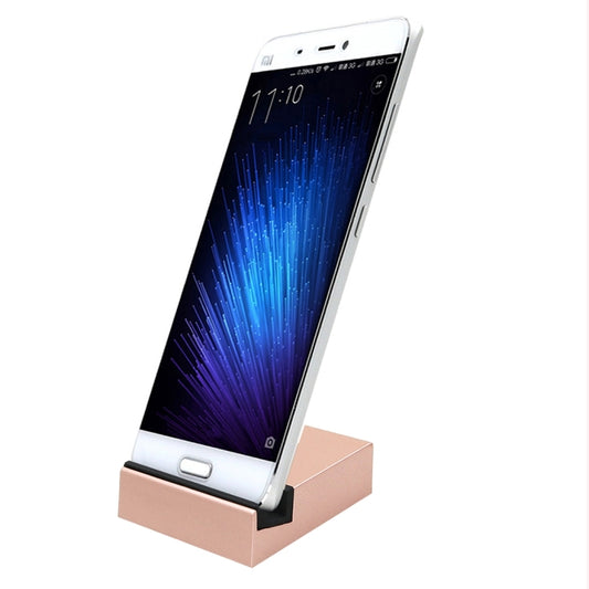 USB-C / Type-C Holder / Charging Dock Charger, For LG Nexus 5X / Huawei Nexus 6P / Letv Le 1s / Xiaomi 4c / ZUK Z1(Rose Gold) - Dock Charger by buy2fix | Online Shopping UK | buy2fix
