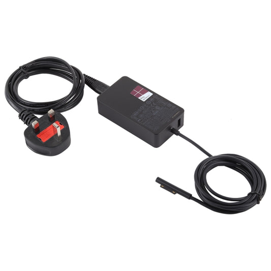 44W 15V 2.58A AC Adapter Power Supply for Microsoft Surface Pro 5 1796 / 1769, UK Plug - For Microsoft by buy2fix | Online Shopping UK | buy2fix