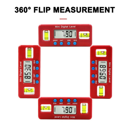100mm Mini Electronic Digital Strong Magnetism Spirit Level Angle Board - Measuring Tools by buy2fix | Online Shopping UK | buy2fix