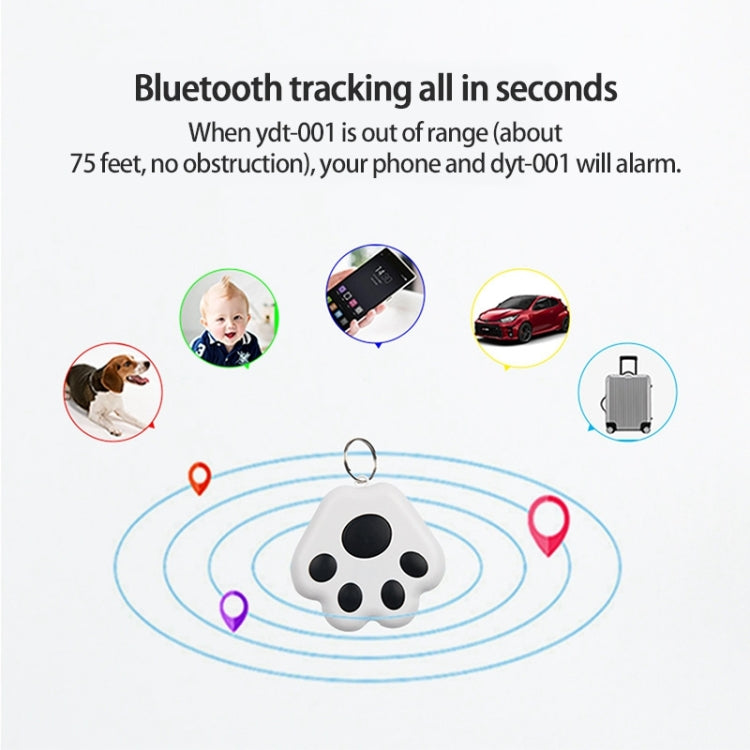 HYC09 Mini Pet Smart Wear GPS Pet Bluetooth Locator Tracker(Black) - Pet Tracker by buy2fix | Online Shopping UK | buy2fix