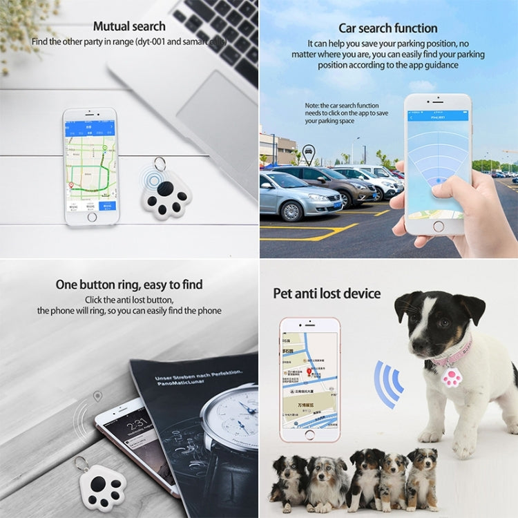 HYC09 Mini Pet Smart Wear GPS Pet Bluetooth Locator Tracker(Black) - Pet Tracker by buy2fix | Online Shopping UK | buy2fix