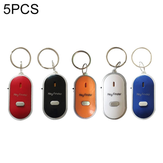 5 PCS ZG808 LED Key Finder Voice Control Anti-lost Device, Random Color Delivery - Personal Tracker by buy2fix | Online Shopping UK | buy2fix