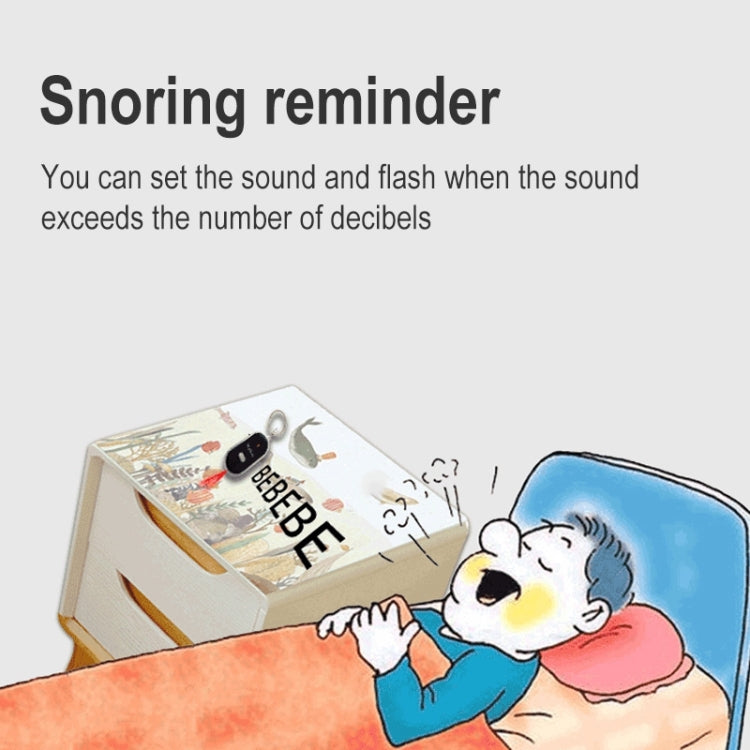 5 PCS ZG808 LED Key Finder Voice Control Anti-lost Device, Random Color Delivery by buy2fix