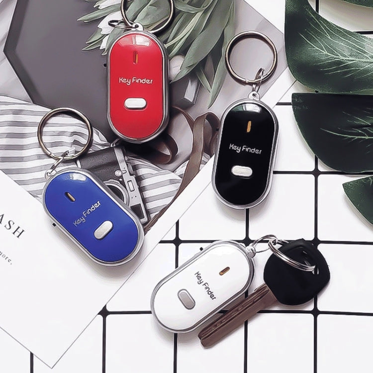 5 PCS ZG808 LED Key Finder Voice Control Anti-lost Device, Random Color Delivery by buy2fix