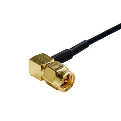 20cm SMA Female Elbow to Fakra Z Female Connector Adapter RG174 Cable by buy2fix