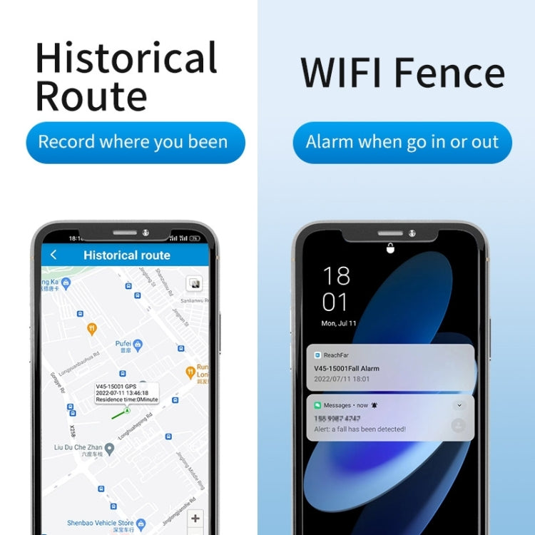 V51 B Style IP67 Waterproof 4G LTE 3G 2G GSM Elderly SOS Button Emergency Alarm GPS Tracker For North America/South America by buy2fix