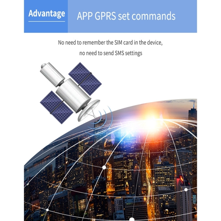 TK202A 2G Car Truck Vehicle Tracking GSM GPRS GPS Tracker Support AGPS, Battery Capacity: 6500MA by buy2fix