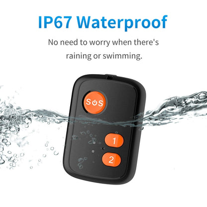 V51 A Style IP67 Waterproof 4G LTE 3G 2G GSM Elderly SOS Button Emergency Alarm GPS Tracker For Asia/Europe/Africa/Australia - Personal Tracker by buy2fix | Online Shopping UK | buy2fix