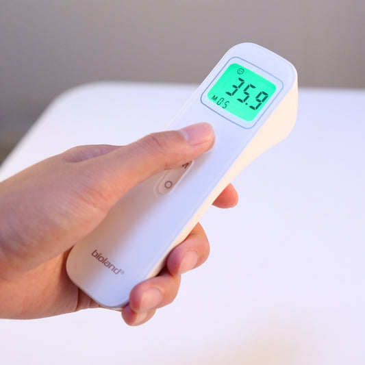 E122 Thermometer Ear and Forehead Thermometer Digital Infrared Thermometer for Baby Kids Adults 1 Second Measurement(White) by buy2fix