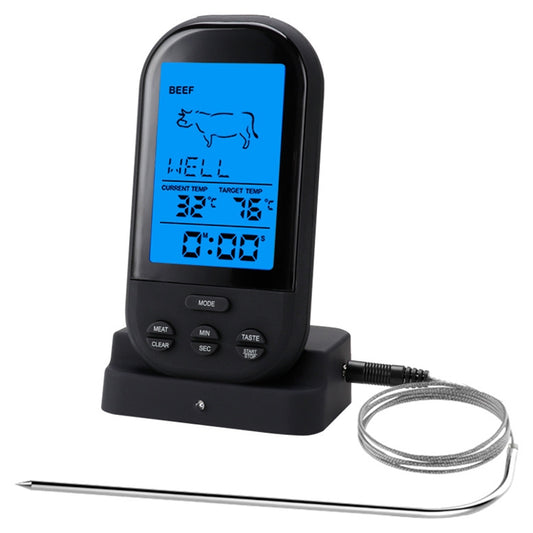 TS-HY62 Digital Kitchen Food Cooking BBQ Wireless Thermometer(Black) - Cooking Thermometers by buy2fix | Online Shopping UK | buy2fix