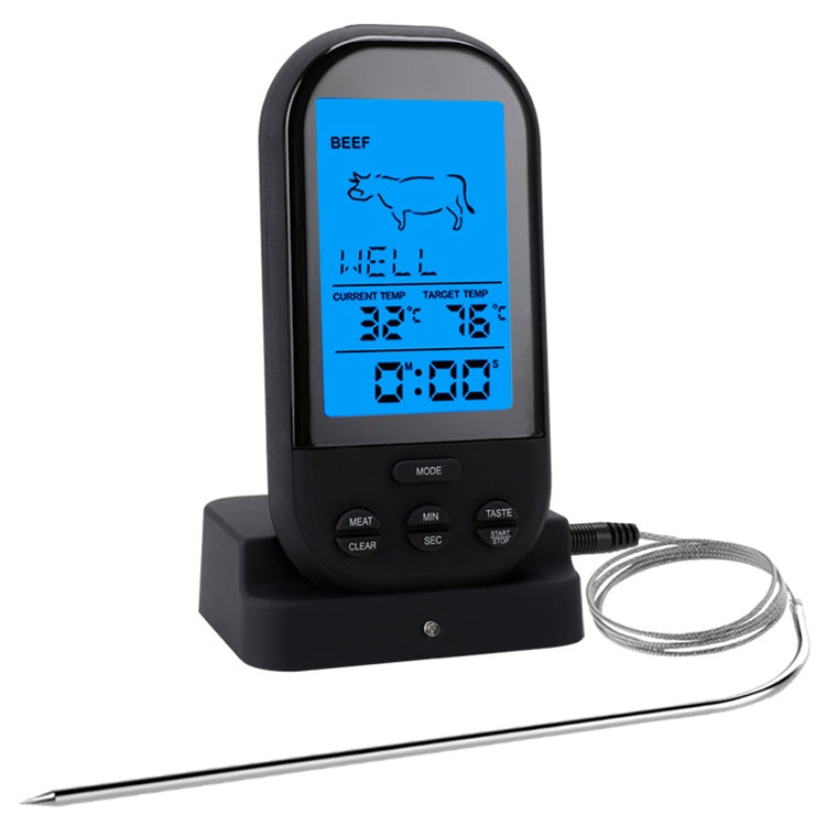 TS-HY62 Digital Kitchen Food Cooking BBQ Wireless Thermometer(Black) - Cooking Thermometers by buy2fix | Online Shopping UK | buy2fix
