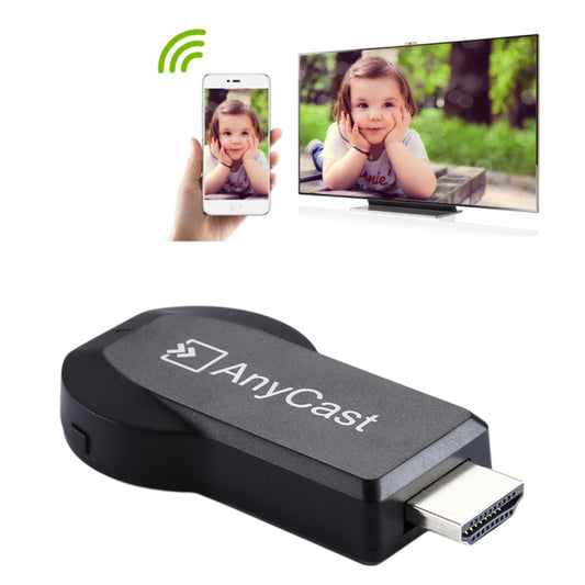 M2 Plus Wireless WiFi Display Dongle Receiver Airplay Miracast DLNA 1080P HDMI TV Stick for iPhone, Samsung, and other Android Smartphones(Black) - Wireless Display Dongle by buy2fix | Online Shopping UK | buy2fix