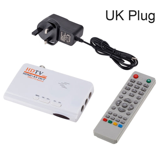 HDMI+AV OUT 1080P Digital Satellite Receiver  HD TV DVB-T-T2 TV Box AV Tuner Combo Converter with Remote Control, Support MPEG4(White) - Set Top Box & Accessories by buy2fix | Online Shopping UK | buy2fix