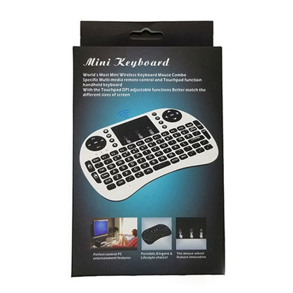 Support Language: Hebrew i8 Air Mouse Wireless Keyboard with Touchpad for Android TV Box & Smart TV & PC Tablet & Xbox360 & PS3 & HTPC/IPTV by buy2fix