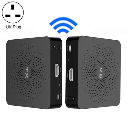 Measy W2H 60GHz 4K Ultra HD Wireless Transmission Kit, Transmission Distance: 30m, UK Plug - Set Top Box & Accessories by Measy | Online Shopping UK | buy2fix