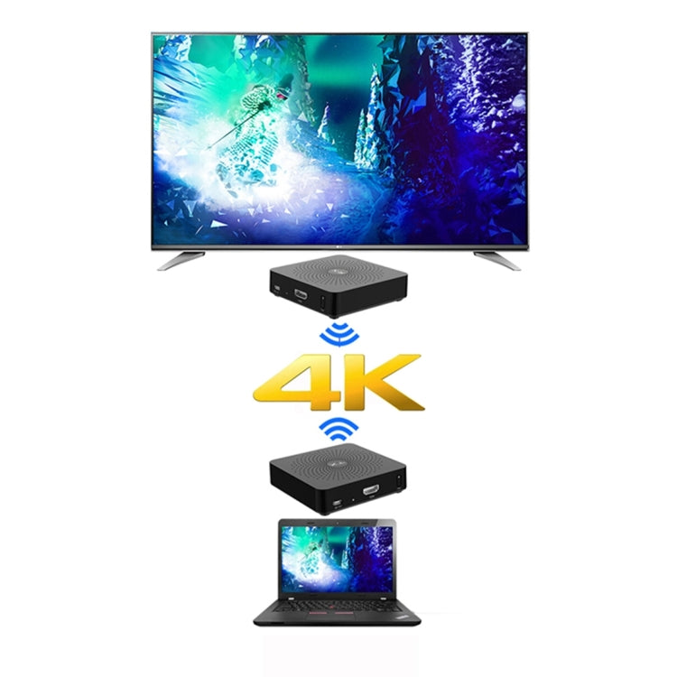 Measy W2H 60GHz 4K Ultra HD Wireless Transmission Kit, Transmission Distance: 30m, UK Plug - Set Top Box & Accessories by Measy | Online Shopping UK | buy2fix