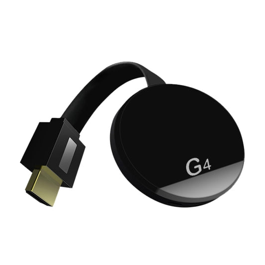 G4 Wireless WiFi Display Dongle Receiver Airplay Miracast DLNA TV Stick for iPhone, Samsung, and other Android Smartphones, Dual Core Cortex A7 up to 1.5GHz(Black) - Wireless Display Dongle by buy2fix | Online Shopping UK | buy2fix