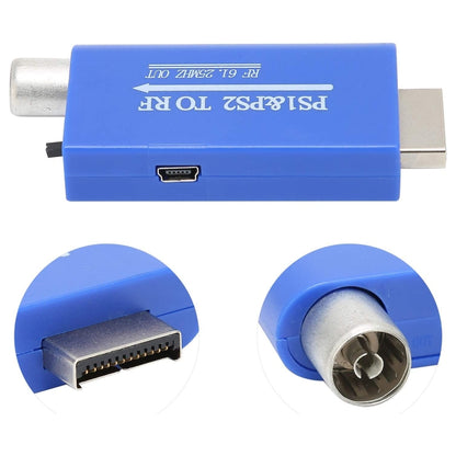 61.25MHz PS1 & PS2 to RF TV Signal Radio Frequency Converter - DVB-T & Analog Solutions by buy2fix | Online Shopping UK | buy2fix
