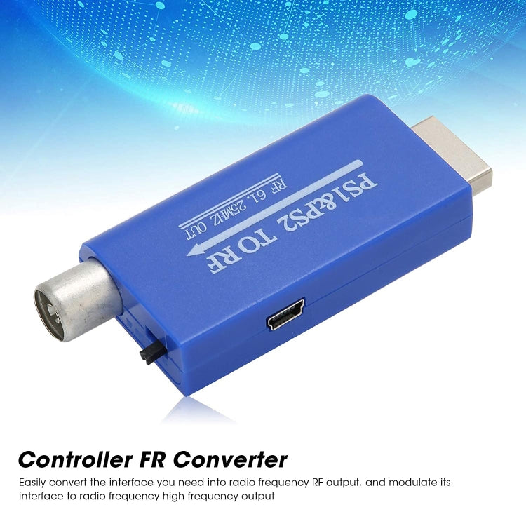 61.25MHz PS1 & PS2 to RF TV Signal Radio Frequency Converter - DVB-T & Analog Solutions by buy2fix | Online Shopping UK | buy2fix