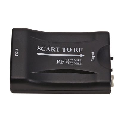 SCART to RF Video Converter, Support RF67.25MHz, 61.25MHz - DVB-T & Analog Solutions by buy2fix | Online Shopping UK | buy2fix